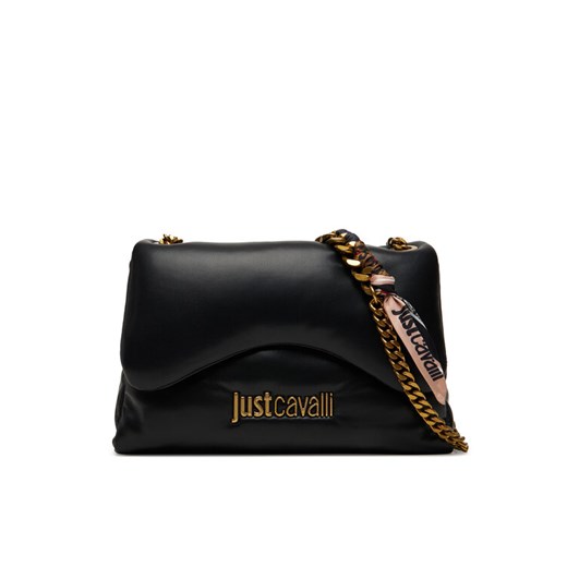 Torebka Just Cavalli 79RA4BD3 ZS748 Czarny ze sklepu eobuwie.pl w kategorii Kopertówki - zdjęcie 185021050