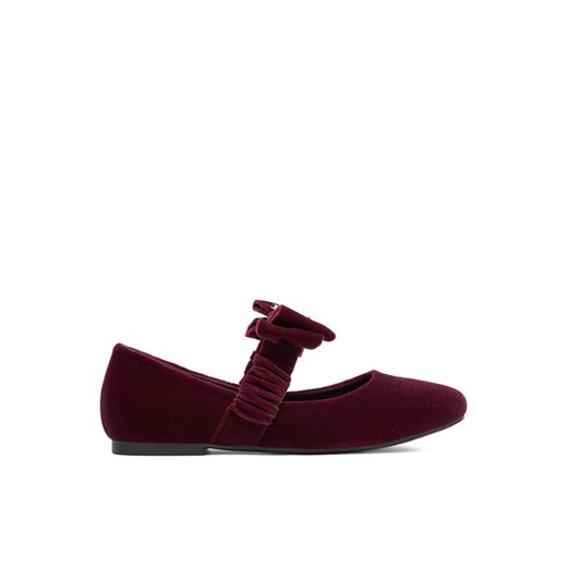 Baleriny Juicy Couture CEO-CS6515-01 Bordowy ze sklepu eobuwie.pl w kategorii Balerinki dziecięce - zdjęcie 185021214