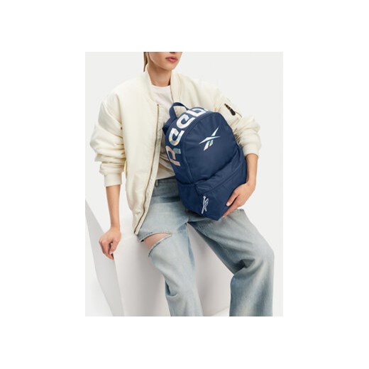 Plecak Reebok RBK-B-007-CCC Granatowy Reebok NOSIZE eobuwie.pl
