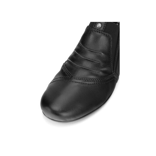 Półbuty Rieker 41657-00 Czarny Rieker 39 eobuwie.pl