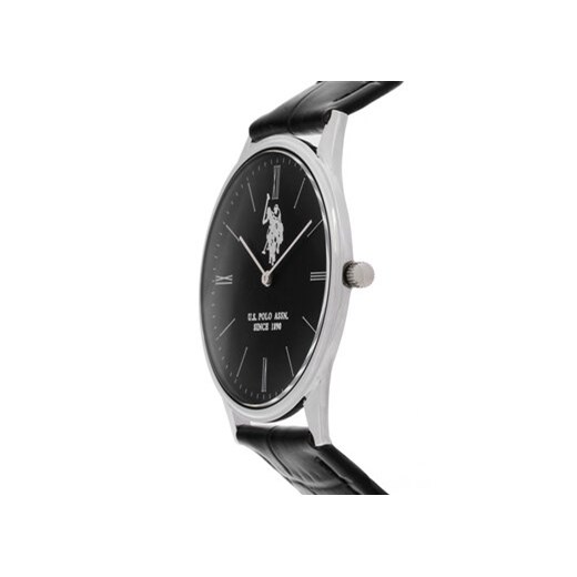 Zestaw zegarek i bransoletka U.S. Polo Assn. Jeremy USP6391TW Czarny OS eobuwie.pl