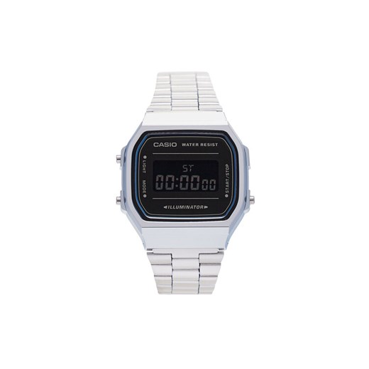 Casio Zegarek A168WEM-2BEF Srebrny ze sklepu MODIVO w kategorii Zegarki - zdjęcie 185022383