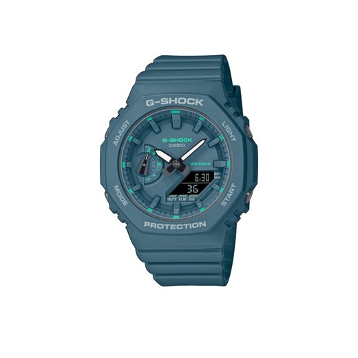 G-Shock Zegarek GMA-S2100GA-3AER Niebieski ze sklepu MODIVO w kategorii Zegarki - zdjęcie 185022390