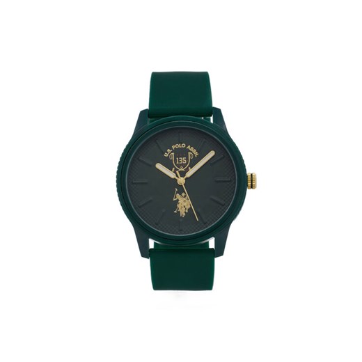 U.S. Polo Assn. Zegarek 135Th Anniversary USP7318GR Zielony ze sklepu MODIVO w kategorii Zegarki - zdjęcie 185022410