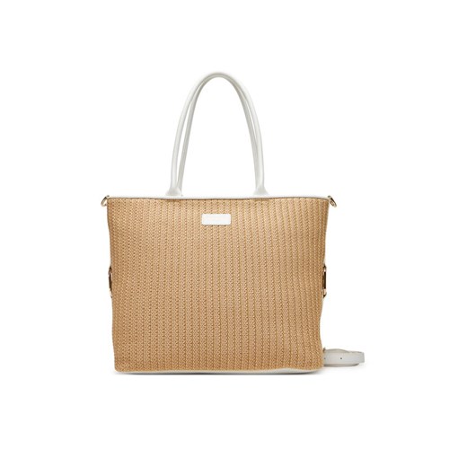 TWINSET Torebka 251TB7382 Beżowy ze sklepu MODIVO w kategorii Torby Shopper bag - zdjęcie 185022571