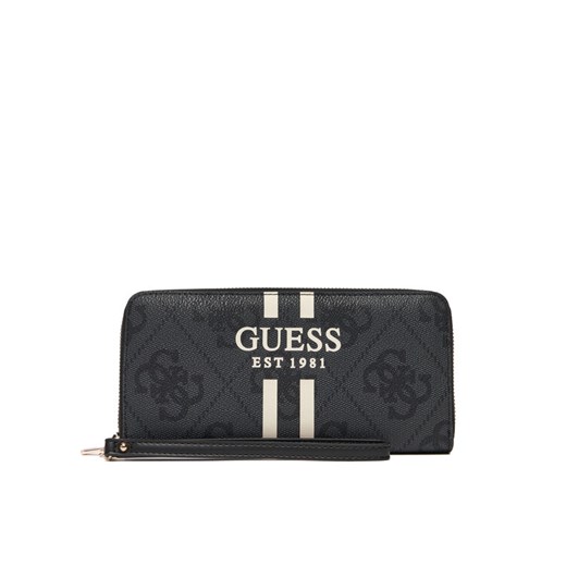 Guess Duży Portfel Damski Laurell II Slg SWOS74 59146 Czarny ze sklepu MODIVO w kategorii Portfele damskie - zdjęcie 185022623