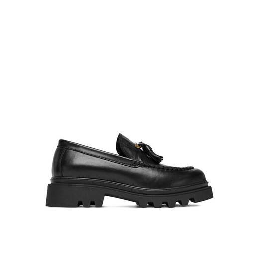 Badura Loafersy EO-AUBRE-01 Czarny ze sklepu MODIVO w kategorii Lordsy damskie - zdjęcie 185022752