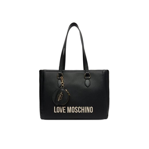 LOVE MOSCHINO Torebka JC4105PP1NLT1000 Czarny ze sklepu MODIVO w kategorii Torby Shopper bag - zdjęcie 185022914