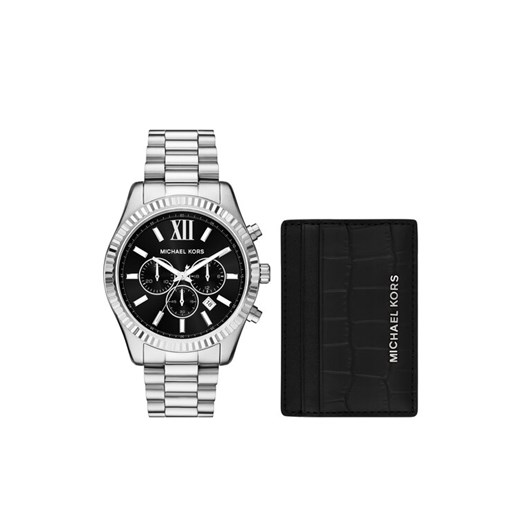 Michael Kors Zegarek MK1091SET Srebrny ze sklepu MODIVO w kategorii Zegarki - zdjęcie 185022922
