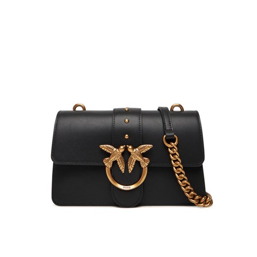PINKO Torebka Love One Mini ST.CL Al 25-26 PLTT 105856 A0F1 Czarny ze sklepu MODIVO w kategorii Listonoszki - zdjęcie 185023002