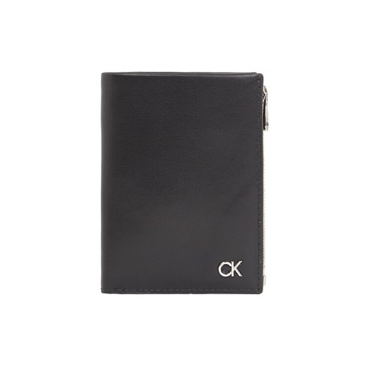 Calvin Klein Duży Portfel Męski Metal Ck K50K511688 Czarny ze sklepu MODIVO w kategorii Portfele męskie - zdjęcie 185023063