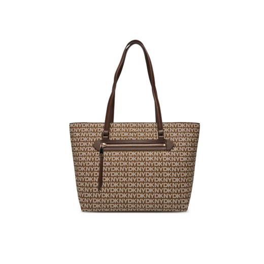 DKNY Torebka R42AYE20 Brązowy ze sklepu MODIVO w kategorii Torby Shopper bag - zdjęcie 185023072