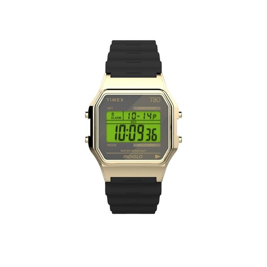 Timex Zegarek T80 TW2V41000 Czarny ze sklepu MODIVO w kategorii Zegarki - zdjęcie 185023113