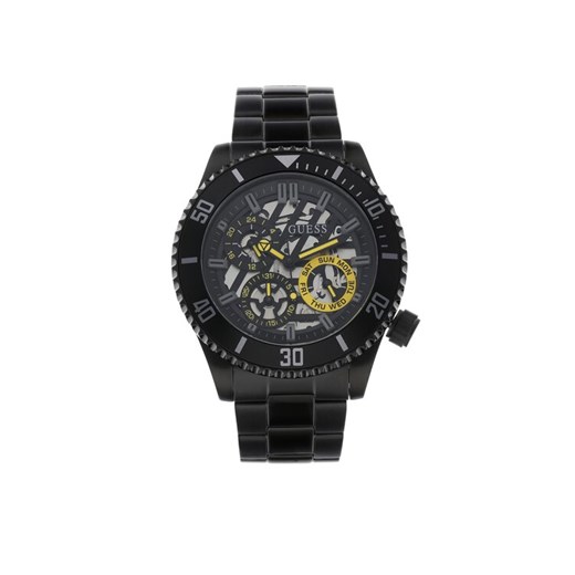 Guess Zegarek Axle GW0488G3 Czarny ze sklepu MODIVO w kategorii Zegarki - zdjęcie 185023140
