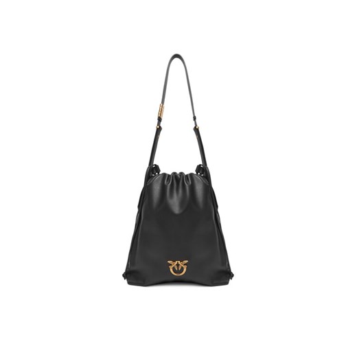 PINKO Torebka Slouchy Classic Bag PE 25 PLTT 104359 A270 Czarny ze sklepu MODIVO w kategorii Torebki worki - zdjęcie 185023153