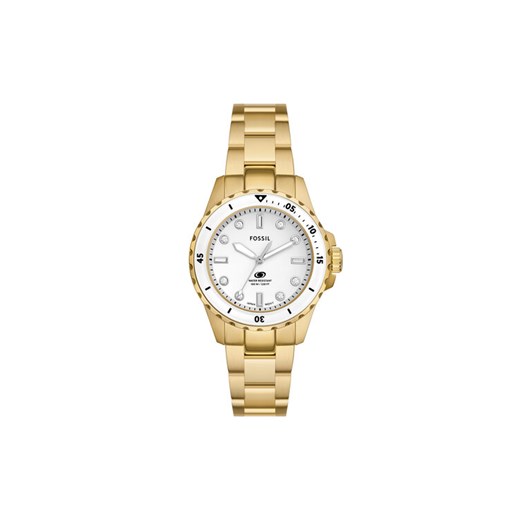 Fossil Zegarek Blue ES5350 Złoty ze sklepu MODIVO w kategorii Zegarki - zdjęcie 185023161