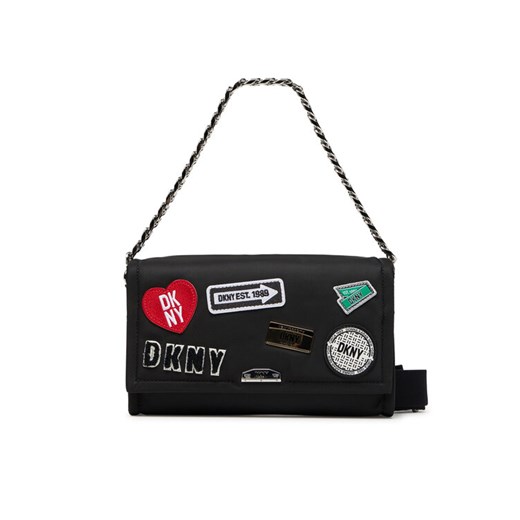 DKNY Torebka R523EL08 Czarny ze sklepu MODIVO w kategorii Listonoszki - zdjęcie 185023171