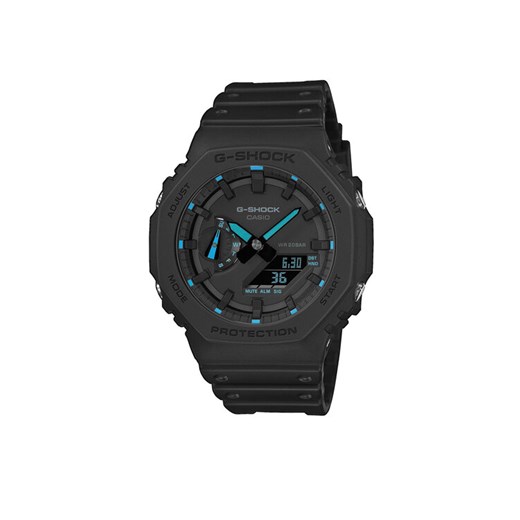 G-Shock Zegarek Octagon Carbon Core Guard GA-2100-1A2ER Czarny ze sklepu MODIVO w kategorii Zegarki - zdjęcie 185023263