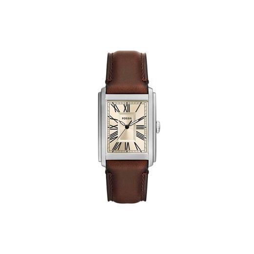 Fossil Zegarek Carraway FS6012 Brązowy ze sklepu MODIVO w kategorii Zegarki - zdjęcie 185023323