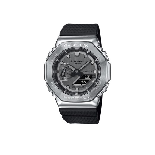 G-Shock Zegarek GM-2100-1AER Czarny ze sklepu MODIVO w kategorii Zegarki - zdjęcie 185023383
