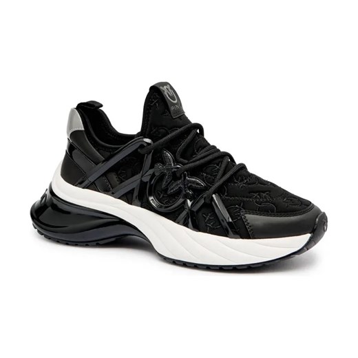 Pinko Sneakersy ARIEL 01 | z dodatkiem skóry ze sklepu Gomez Fashion Store w kategorii Buty sportowe damskie - zdjęcie 185027681