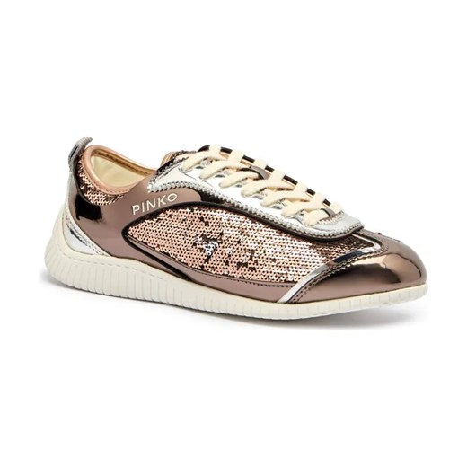 Pinko Sneakersy REBY 10 | z dodatkiem skóry ze sklepu Gomez Fashion Store w kategorii Buty sportowe damskie - zdjęcie 185027693