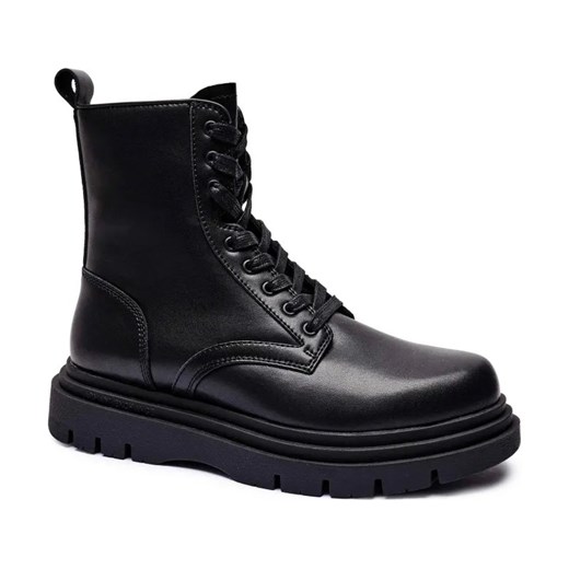 Armani Exchange Skórzane trapery ze sklepu Gomez Fashion Store w kategorii Buty zimowe męskie - zdjęcie 185027720