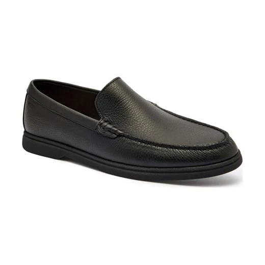 BOSS BLACK Skórzane mokasyny Sienne_Mocc_tbsf ze sklepu Gomez Fashion Store w kategorii Mokasyny męskie - zdjęcie 185027751