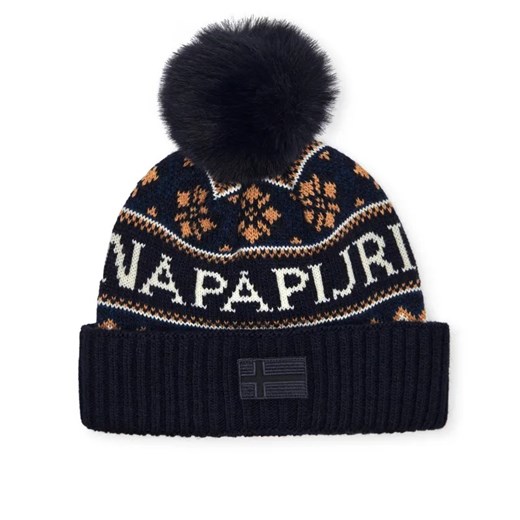 Napapijri Czapka RA8 | z dodatkiem wełny ze sklepu Gomez Fashion Store w kategorii Czapki zimowe damskie - zdjęcie 185027784