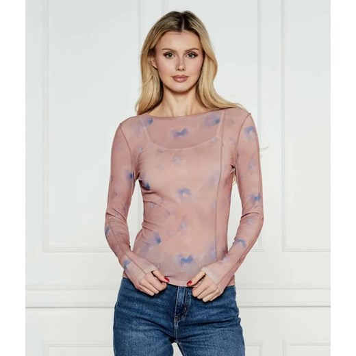 HUGO Bluzka Deuphine | Slim Fit ze sklepu Gomez Fashion Store w kategorii Bluzki damskie - zdjęcie 185027840