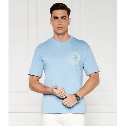 Calvin Klein Jeans T-shirt CIRCLE FREQUENCY | Regular Fit ze sklepu Gomez Fashion Store w kategorii T-shirty męskie - zdjęcie 185027890