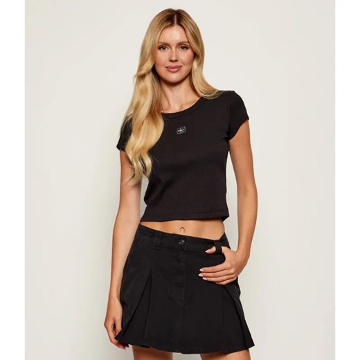 Calvin Klein Jeans Bluzka | Slim Fit ze sklepu Gomez Fashion Store w kategorii Bluzki damskie - zdjęcie 185028003