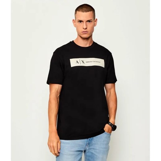 Armani Exchange T-shirt | Regular Fit ze sklepu Gomez Fashion Store w kategorii T-shirty męskie - zdjęcie 185028042
