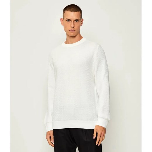 HUGO Sweter Simo | Regular Fit ze sklepu Gomez Fashion Store w kategorii Swetry męskie - zdjęcie 185028080