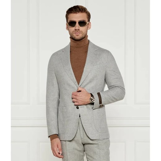 Windsor Wełniana marynarka Giorno | Shaped fit | z dodatkiem kaszmiru ze sklepu Gomez Fashion Store w kategorii Marynarki męskie - zdjęcie 185028901