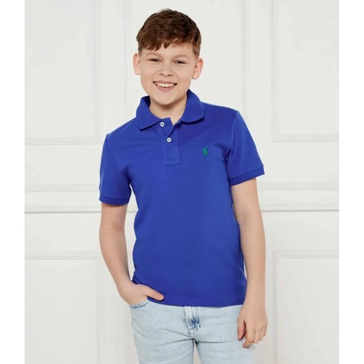 POLO RALPH LAUREN Polo | Slim Fit | pique ze sklepu Gomez Fashion Store w kategorii T-shirty chłopięce - zdjęcie 185028961