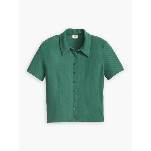 Levi's Koszulka polo w kolorze zielonym L okazja Limango Polska
