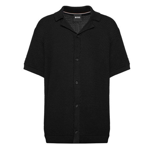 BOSS Kardigan C-Iconico 50543163 Czarny Regular Fit ze sklepu MODIVO w kategorii Swetry męskie - zdjęcie 185030924