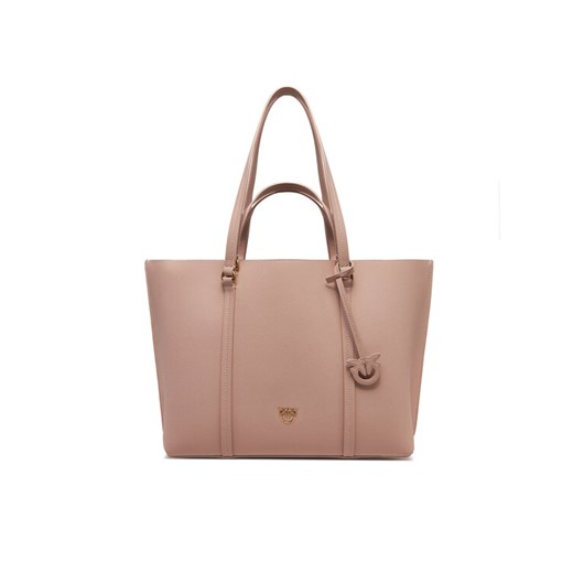 PINKO Torebka Carrie Shopper Big AI 24-25 PLTT 102832 A1LF Różowy ze sklepu MODIVO w kategorii Torby Shopper bag - zdjęcie 185030940