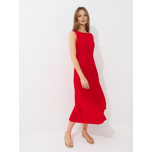 Mohito - Czerwona sukienka maxi - czerwony ze sklepu Mohito w kategorii Sukienki - zdjęcie 185032474