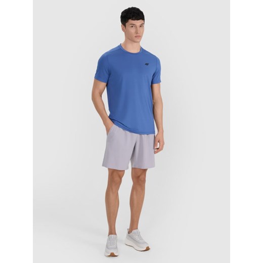 Męskie spodenki treningowe 4F 4FWAW25TFSHM1040 - szare ze sklepu Sportstylestory.com w kategorii Spodenki męskie - zdjęcie 185033162