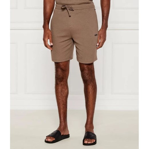 BOSS BLACK Szorty od piżamy Waffle | Regular Fit ze sklepu Gomez Fashion Store w kategorii Piżamy męskie - zdjęcie 185033221