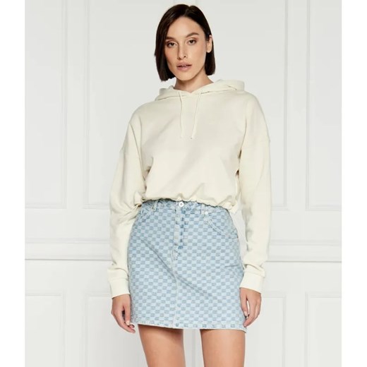 Hugo Blue Bluza Dilvie | Cropped Fit ze sklepu Gomez Fashion Store w kategorii Bluzy damskie - zdjęcie 185033222