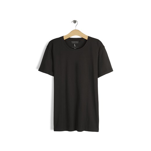 GATE T-shirt basic z bawełny slim fit S ze sklepu gateshop w kategorii T-shirty męskie - zdjęcie 185033693