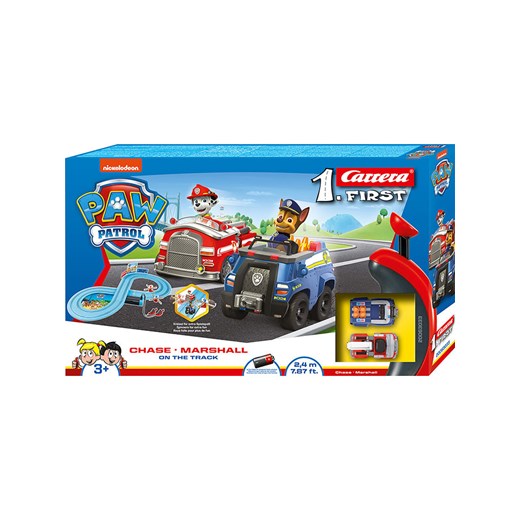 Carrera Tor wyścigowy &quot;Carrera First - PAW PATROL - On the Track&quot; - 3+ ze sklepu Limango Polska w kategorii Zabawki - zdjęcie 185033831
