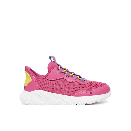 Sneakersy Geox J Sprintye Fast In G J56NTA 01454 C8DN8 S Różowy ze sklepu eobuwie.pl w kategorii Buty sportowe dziecięce - zdjęcie 185033930