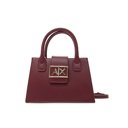 Torebka Armani Exchange XW000306 AF12039 UA343 Bordowy ze sklepu eobuwie.pl w kategorii Kuferki - zdjęcie 185033943