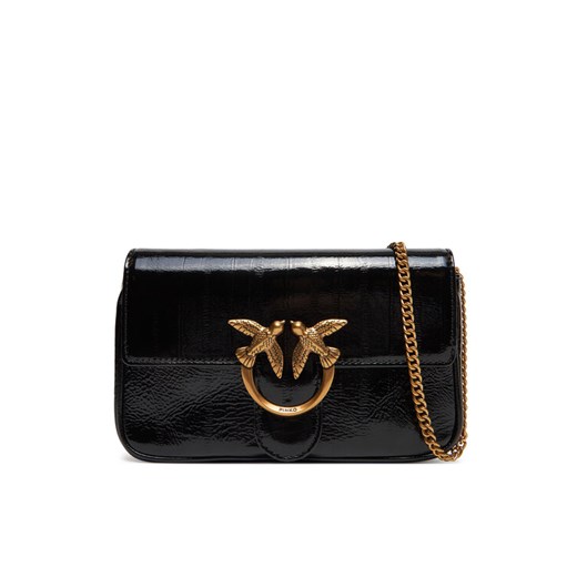 PINKO Torebka Love One Pocket C PE 25 PLLT 100061 A1VE Czarny ze sklepu MODIVO w kategorii Kopertówki - zdjęcie 185034552