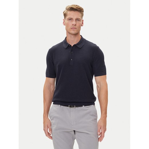 BOSS Polo H-Iannotti 50543148 Granatowy Regular Fit ze sklepu MODIVO w kategorii T-shirty męskie - zdjęcie 185034562