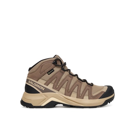 Salomon Trekkingi X-Adventure Recon Mid Gore-Tex L47815200 Brązowy ze sklepu MODIVO w kategorii Buty trekkingowe damskie - zdjęcie 185034600